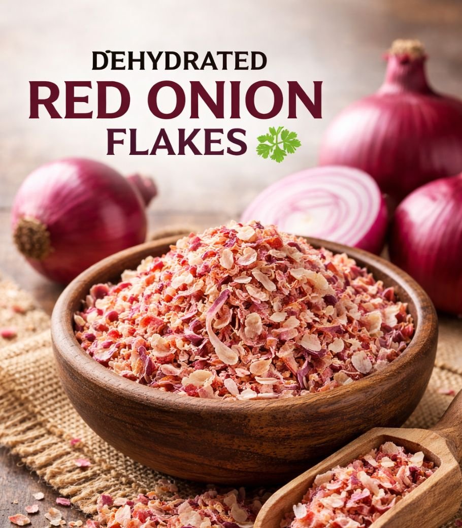 Dehydrated Red Onion Flakes