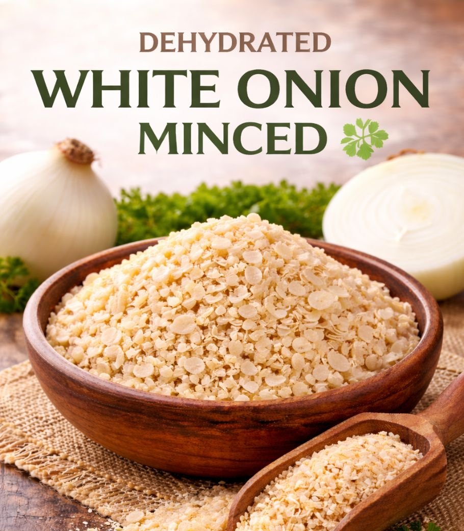 Dehydrated White Onion Minced
